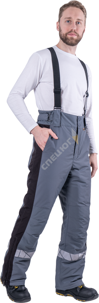 Купить Брюки ХАЙ-ТЕК SAFETY зимние тк.мембрана (Брю 217) в Москве