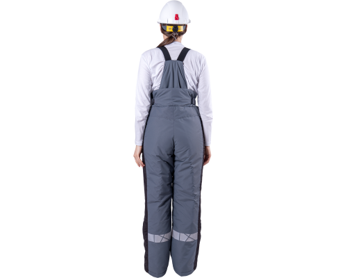 Брюки ХАЙ-ТЕК SAFETY зимние женские серый (БРЮ 231)