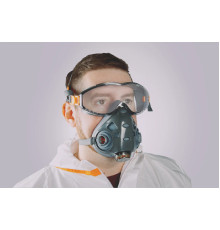Полумаска фильтрующая с интегрированными очками Air Optics 9500 Jeta Safety