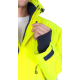 Куртка мужская утепленная ACTIVE флуоресцентный желтый/синий (КУР 021)