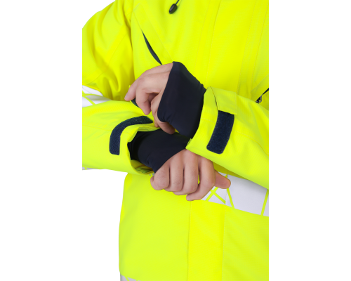 Куртка мужская утепленная ACTIVE флуоресцентный желтый/синий (КУР 021)