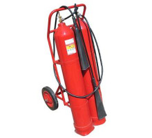 Огнетушитель ОУ-55 ВСЕ на тележке