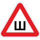 Знак 'Шипы' ГОСТ (Самокл 200х200)