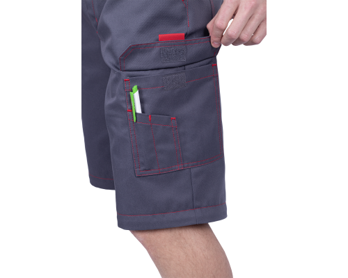 Брюки ХАЙ-ТЕК SAFETY летние серый (БРЮ 1605)