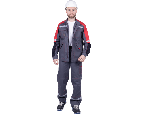 Брюки ХАЙ-ТЕК SAFETY летние серый (БРЮ 1605)