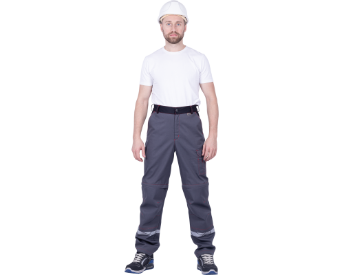 Брюки ХАЙ-ТЕК SAFETY летние серый (БРЮ 1605)