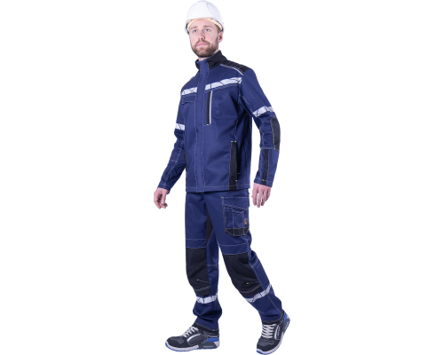 Куртка КОРПОРАЦИЯ летняя синий/черный (КУР 650) Куртка КОРПОРАЦИЯ летняя синий/черный (КУР 650)