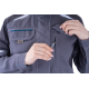 Куртка ТУРБО SAFETY летняя женская сер/т.сер (КУР 690)