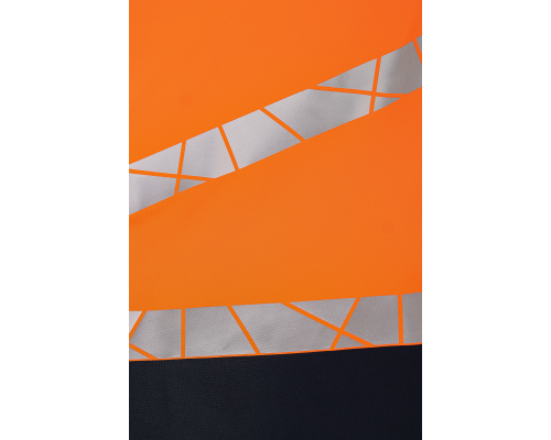 Брюки мужские утепленные ACTIVE синий/флуоресцентный оранжевый (БРЮ 002)