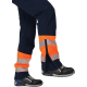 Брюки мужские утепленные ACTIVE синий/флуоресцентный оранжевый (БРЮ 002)