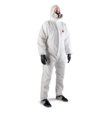 Комбинезон химической защиты дышащий Jeta Safety JPC35 из нетканого материала SMS, 100% п/п