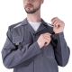 Халат ТУРБО SAFETY летний мужской сер/т.сер (ХАЛ 556)