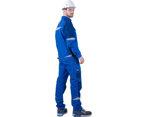Куртка ТУРБО SAFETY летняя мужская вас/синий (КУР 1602)