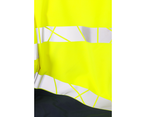 Брюки мужские утепленные ACTIVE синий/флуоресцентный желтый (БРЮ 001)