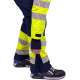 Брюки мужские утепленные ACTIVE синий/флуоресцентный желтый (БРЮ 001)