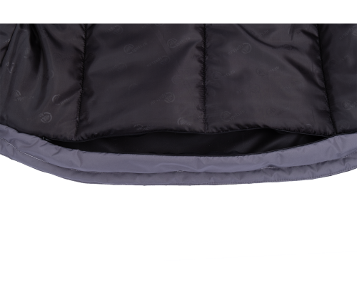 Куртка ЭДВАНС зимняя серый-т.серый-лимон (КУР 662) БОЛЬШИЕ РАЗМЕРЫ