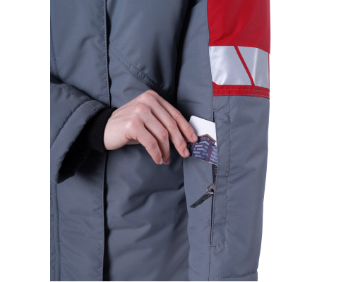 Куртка ХАЙ-ТЕК SAFETY зимняя женская (КУР 237)