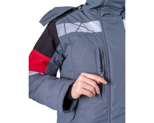 Куртка ХАЙ-ТЕК SAFETY зимняя женская (КУР 237)