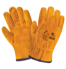 Перчатки спилковые Siberia 2Hands 0220