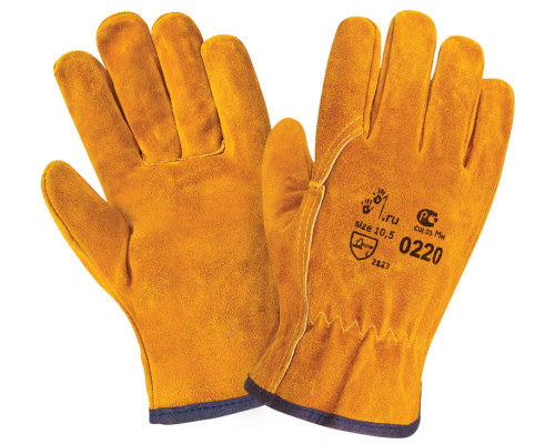 Перчатки спилковые Siberia 2Hands 0220