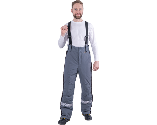 Брюки ХАЙ-ТЕК SAFETY зимние тк.мембрана (Брю 217)