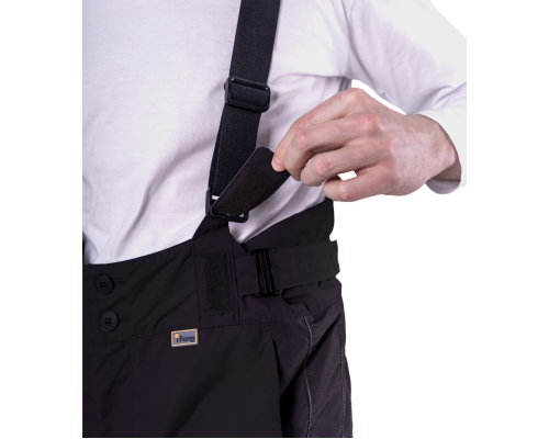 Брюки ХАЙ-ТЕК SAFETY зимние черные (БРЮ 216)