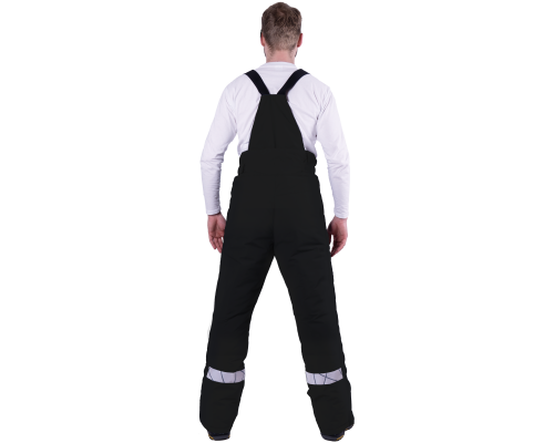 Брюки ХАЙ-ТЕК SAFETY зимние черные (БРЮ 216)