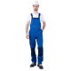 Полукомбинезон ТУРБО SAFETY летний мужской вас/синий (КОМ 667)