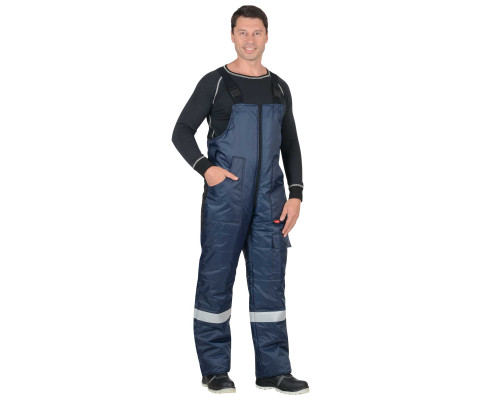 Костюм С-БЕРКУТ утепленный (куртка+п/к) син/чёрн СОП тк. Оксфорд арт.02527