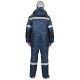 Костюм С-БЕРКУТ утепленный (куртка+п/к) син/чёрн СОП тк. Оксфорд арт.02527