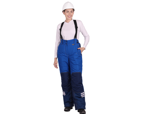 Брюки ЭДВАНС зимние женские вас/синий (БРЮ 235)