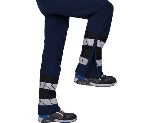 Брюки мужские утепленные ACTIVE сине/черный (БРЮ 202)