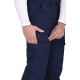 Брюки мужские утепленные ACTIVE сине/черный (БРЮ 202)