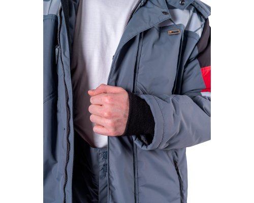 Куртка ХАЙ-ТЕК SAFETY зимняя тк.мембрана (Кур 213) Куртка ХАЙ-ТЕК SAFETY зимняя тк.мембрана (Кур 213)