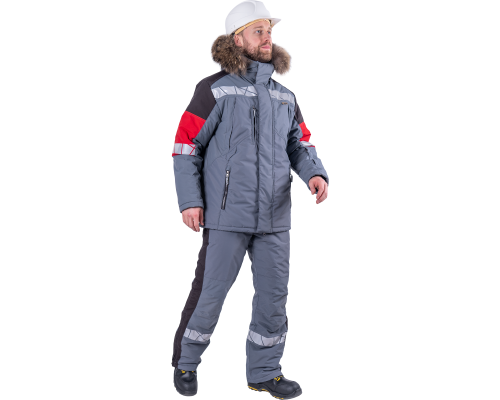 Куртка ХАЙ-ТЕК SAFETY зимняя тк.мембрана (Кур 213) Куртка ХАЙ-ТЕК SAFETY зимняя тк.мембрана (Кур 213)