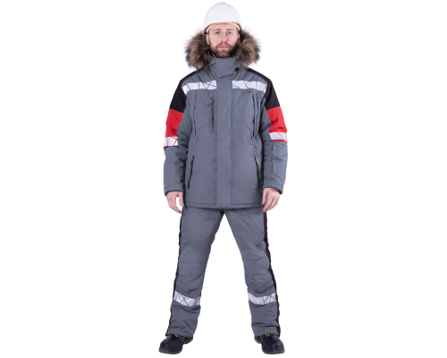 Куртка ХАЙ-ТЕК SAFETY зимняя тк.мембрана (Кур 213) Куртка ХАЙ-ТЕК SAFETY зимняя тк.мембрана (Кур 213)