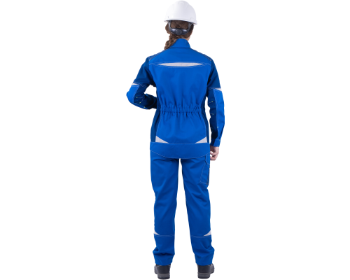 Куртка ТУРБО SAFETY летняя женская вас/синий (КУР 691)
