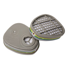 Фильтр противогазовый Jeta Safety 6541 (AВЕK1-орган.,неорган пары,кисл.газы,аммиак)  (упак.: 2 шт)