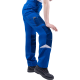 Брюки ТУРБО SAFETY летние женские вас/синий (БРЮ 620)