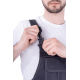 Полукомбинезон ТУРБО SAFETY летний мужской т.сер/чер (КОМ 669)