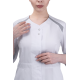 Костюм МИРАЖ белый/св.серый (кос 740)