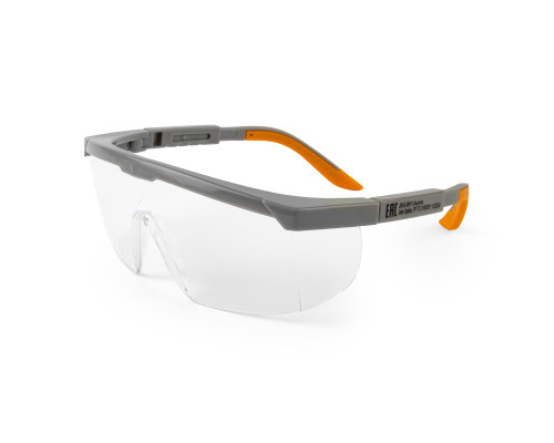 Очки защитные открытые JSG-9911 Aurora прозрачные линзы с регулировкой Jeta Safety