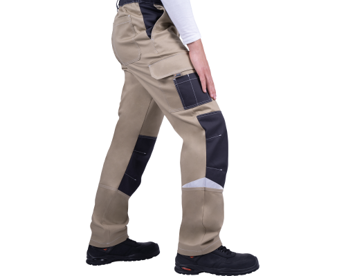 Брюки ТУРБО SAFETY мужские летние вас/синий (БРЮ 1602)