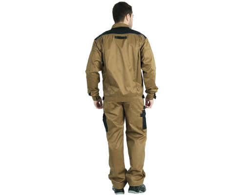 Костюм ДОКЕР (Кос 582) сафари-черный (комплект: куртка и полукомб.) Костюм ДОКЕР (Кос 582) сафари-черный (комплект: куртка и полукомб.)