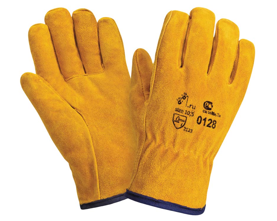 Купить Перчатки спилковые утепленные перчатки Siberia 0128 3M Thinsulate в Москве