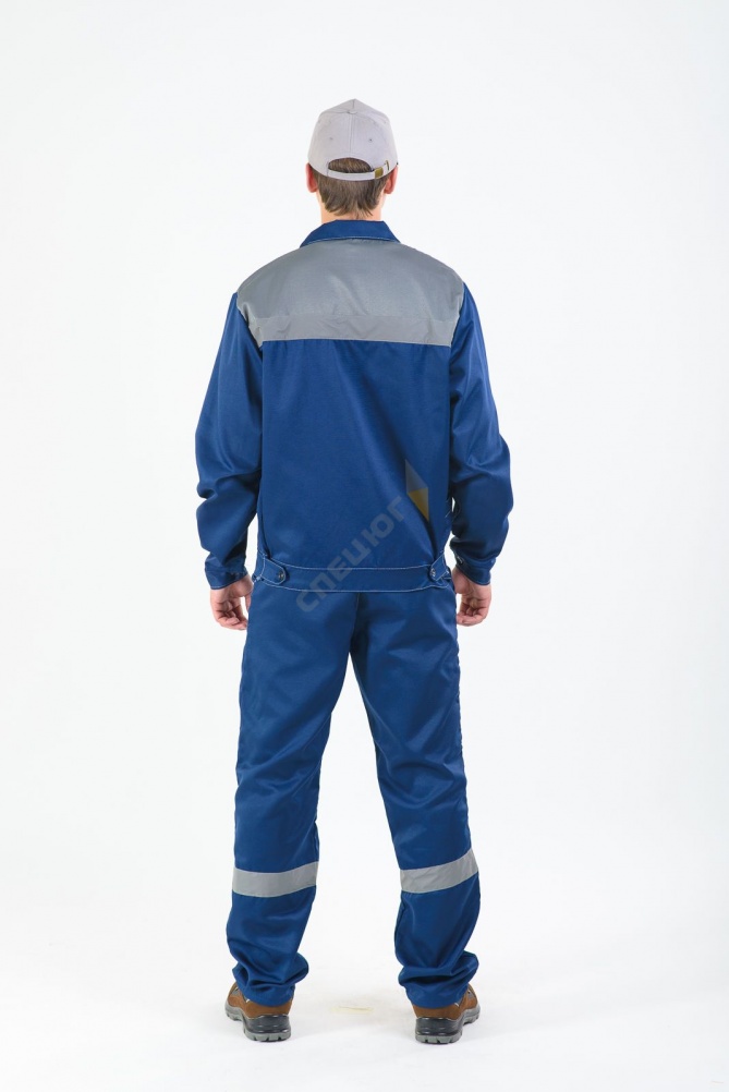 Купить Костюм ЛЕГИОН-1 т.синий/серый (куртка и брюки) в Москве