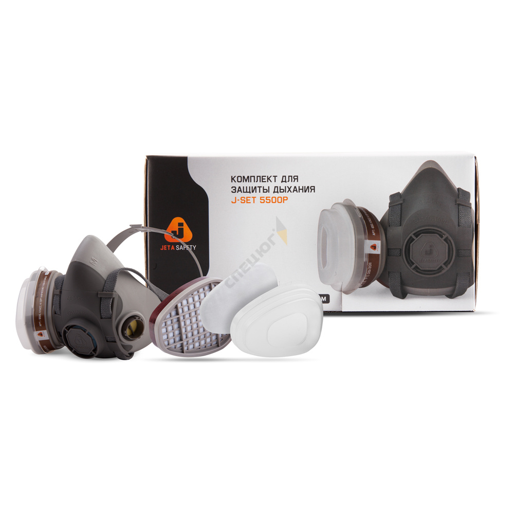 Купить Комплект для защиты дыхания Jeta Safety J-SET 5500P (A1/P2) в Москве