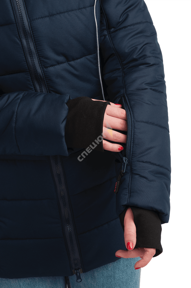 Купить Куртка ФЬЮЖЕН (Кур 668) утепленная женская, т.синий в Москве