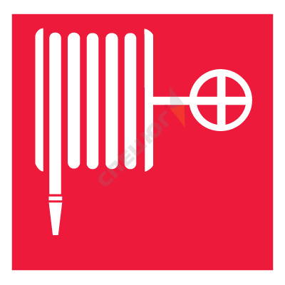 Купить Знак F02 'ПОЖАРНЫЙ КРАН' (самокл. 100х100) в Москве