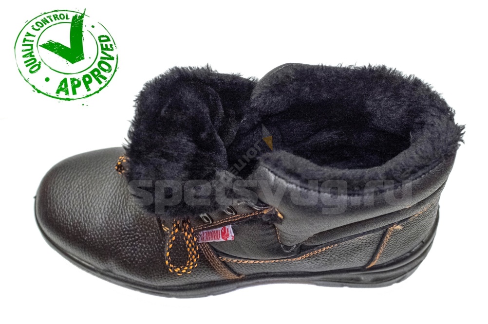 Купить Ботинки ПИОНЕР кожаные утепленные, подошва -40°C (ПУ+ПУ) в Москве
